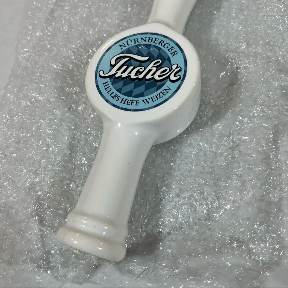 Tucher Helles Hefe Weizen beer tap handle
